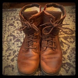 Waterproof UGG brown ankle boots. Great quality.